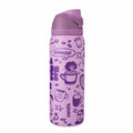 Morado estampado